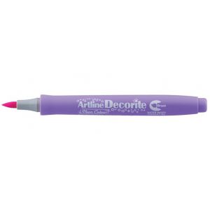 Marker Toma Artline Decorite Brush, Fioletowy Neon